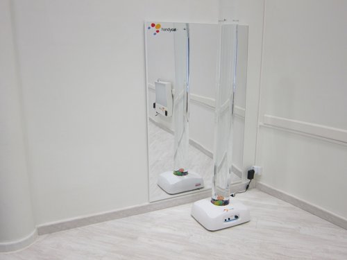 Acrilic mirror 1500x1000x10mm frame white