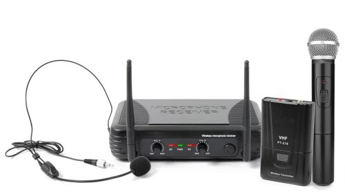 Wireless set 2 microphones