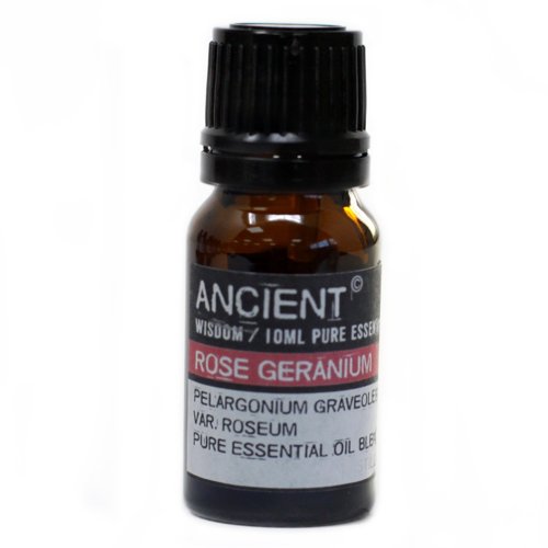 Bottle 10ml rose geranium essential oil