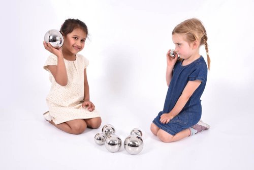 Set 7 sensory reflective sound balls