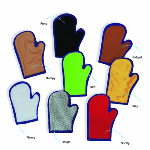 Set 8 Tactile Mitts