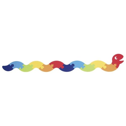 Floor puzzle snake