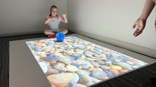 omiVista+ Budii interactive projection system, editable