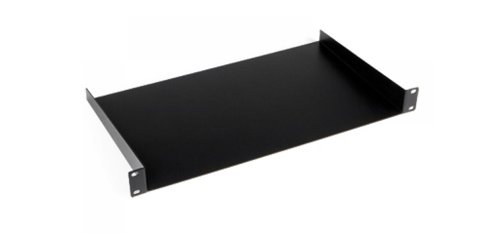 Bandeja metálica 1U para mueble rack 19"