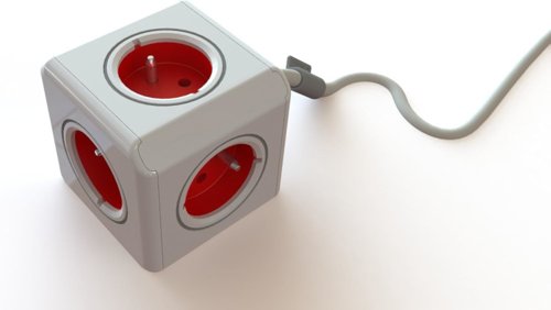 OPTIMA II - base 5 enchufes +cable 1,5m